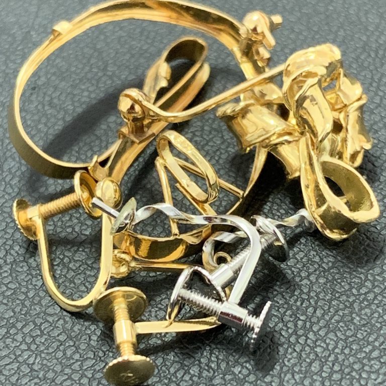 K18部品 / K18イヤリング