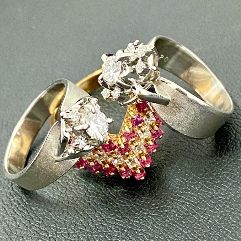 Pt900リング / K18Pt900リング